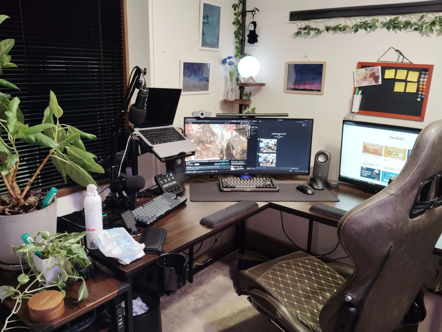 部屋の家具の配置替えをしました！